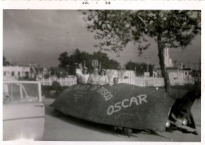 1958 Turtle Days Festival parade